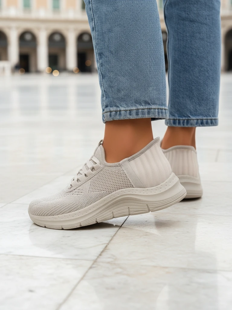 Royalfashion Dámske šľapky z textilu Arrate