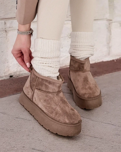 Royalfashion Krátke topánky pre ženy na sneh Hawanni