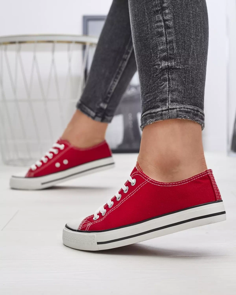 Dámske červené tenisky Gabrela - Obuv