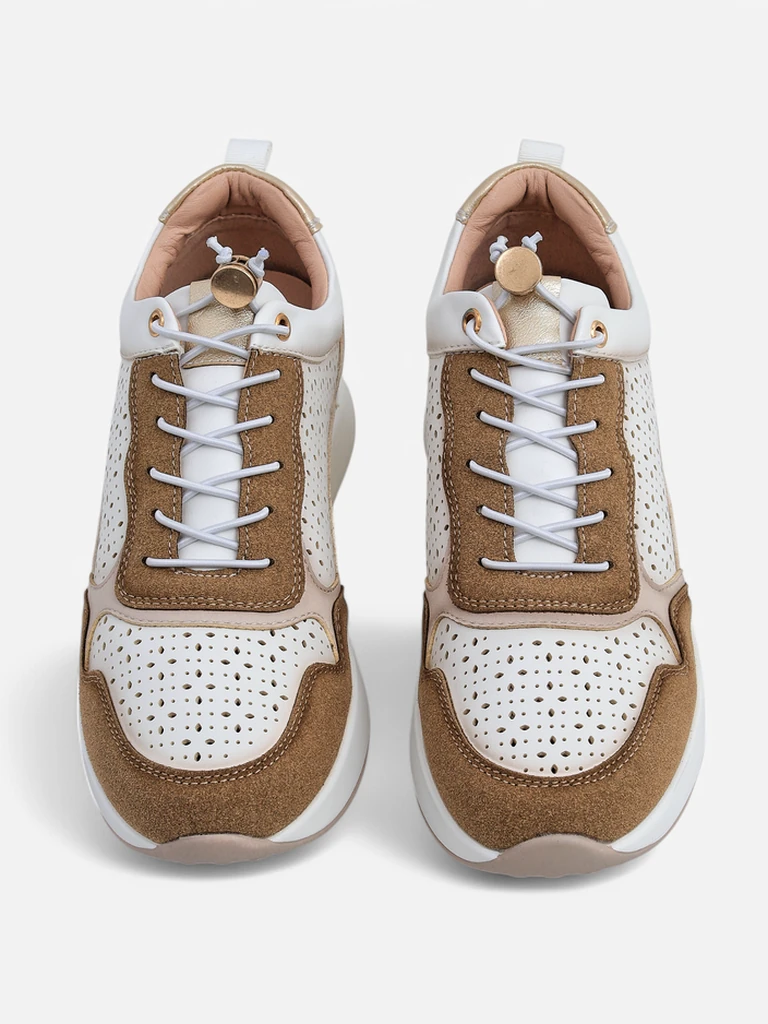 Royalfashion Dámske Wedge Tenisky Zerrni