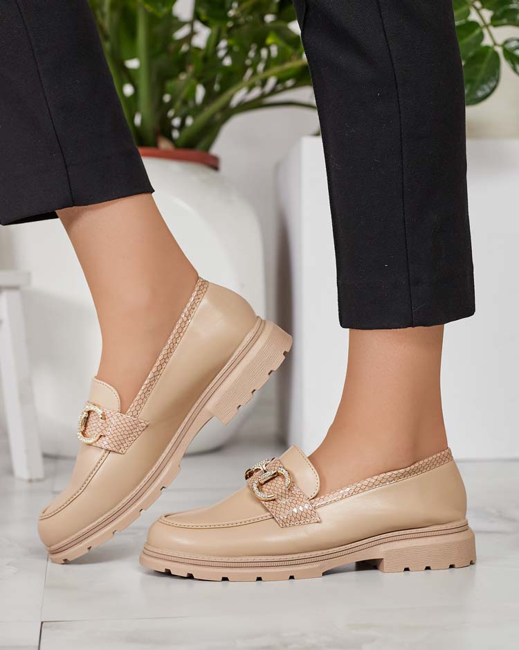 Royalfashion Elegantné dámske mokasíny Fix