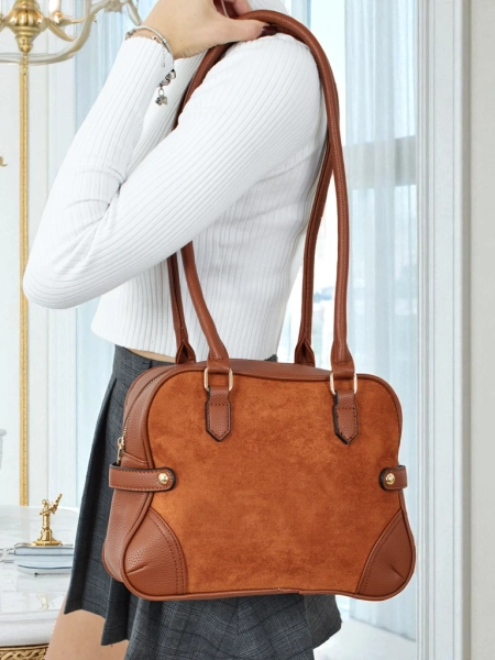 Ženska shopper torbica Erelle iz eko usnja