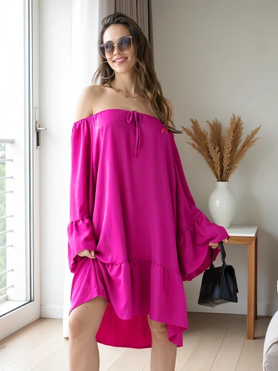 Royalfashion Dámske šaty a'la španielske s volánmi oversized