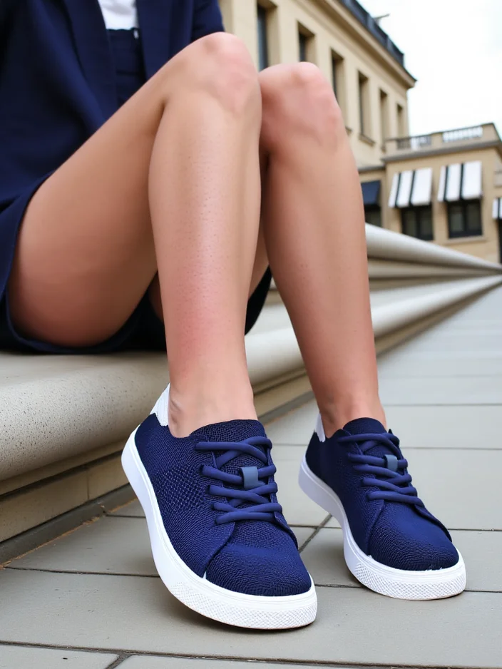 Royalfashion Dámske textilné športové topánky Esellaf