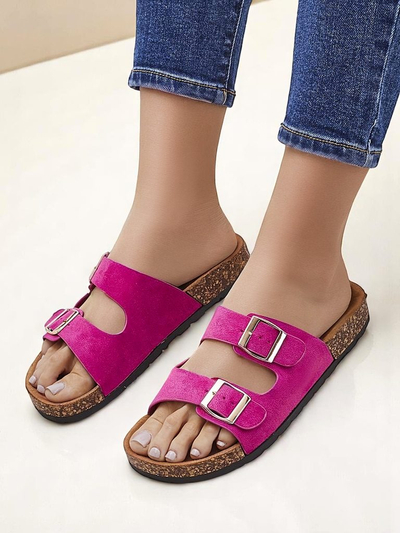 Royalfashion Dámske sandále s prackami Foumy