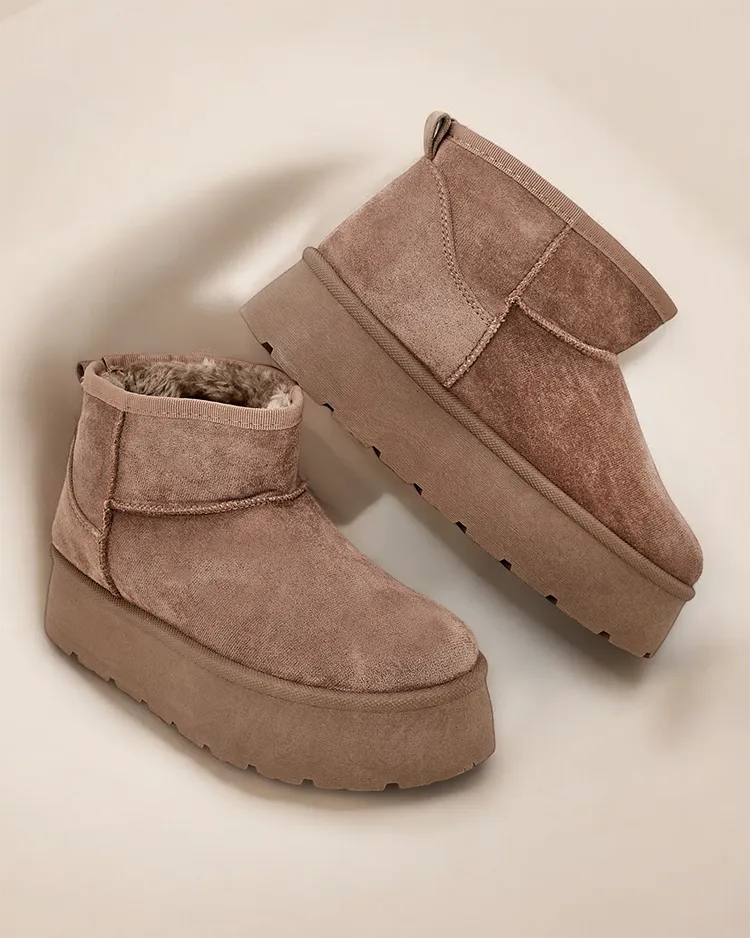 Royalfashion Krátke topánky pre ženy na sneh Hawanni