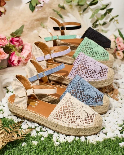 Royalfashion Dámske espadrilky Fopett