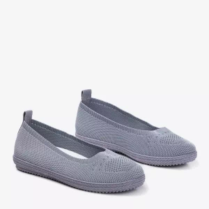 OUTLET Šedé dámske slip-on tenisky Vlora - Obuv