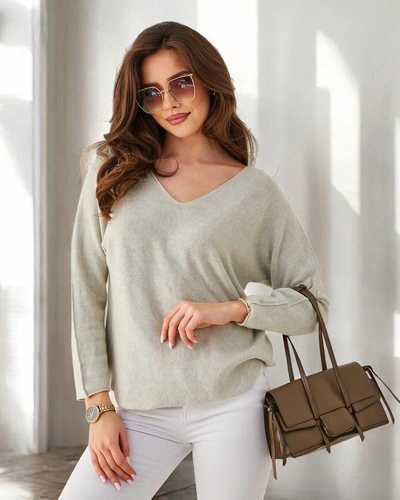 Royalfashion Dámský lehký viskózový svetr