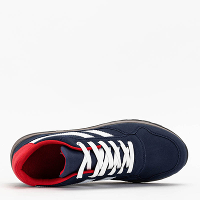 Športové tmavomodré pánske topánky Mollum - Obuv