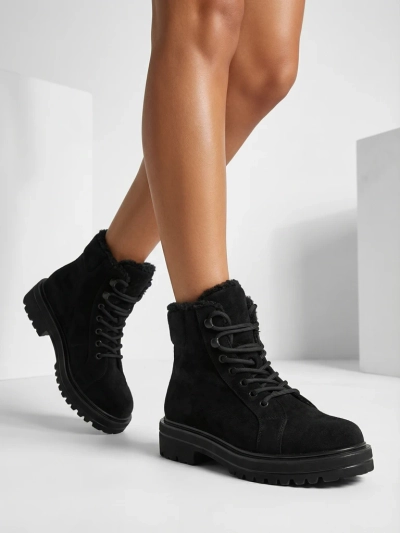 Dámske členkové topánky Royalfashion Vesot s priečnou šnurovaním