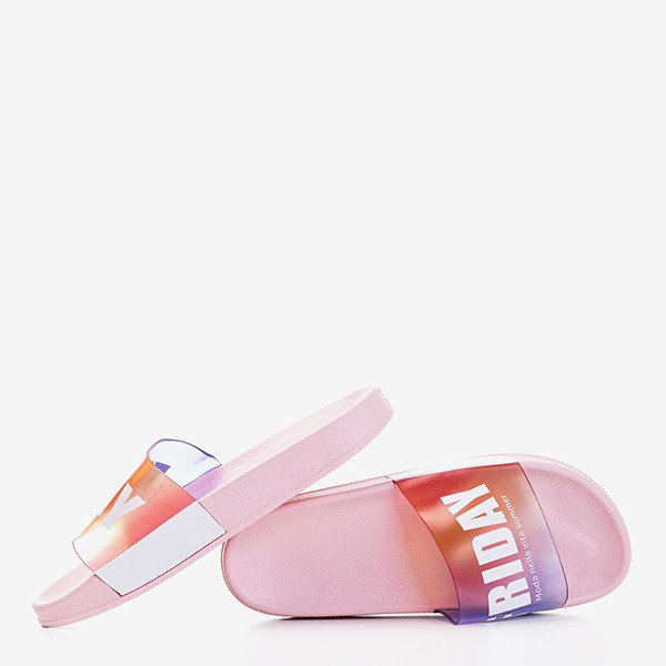 Dámske ružové šľapky piatok - Obuv