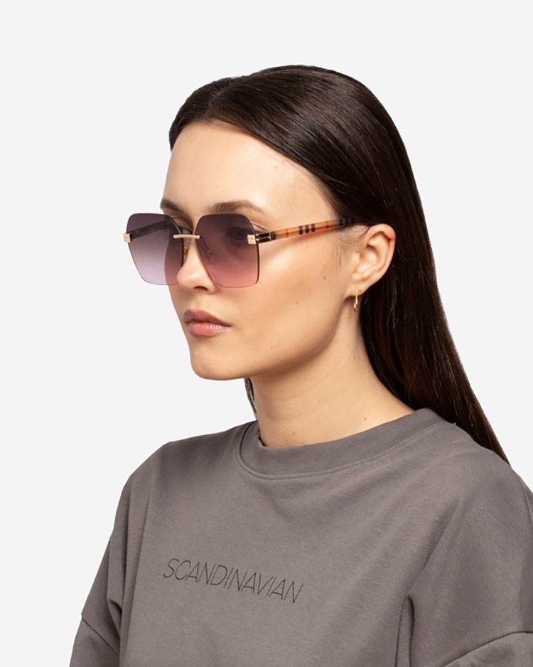 Royalfashion štvorcové slnečné okuliare