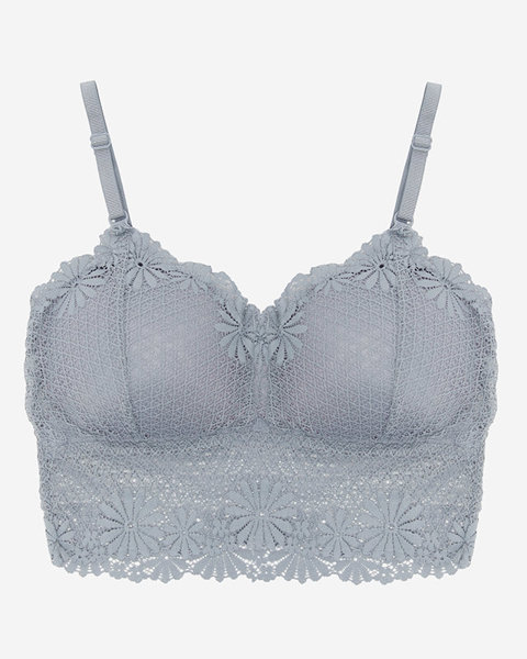 Dámska čipkovaná podprsenka Bralette - spodná bielizeň