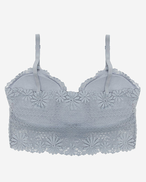 Dámska čipkovaná podprsenka Bralette - spodná bielizeň