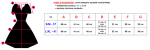 Dámske čierne kvetinové šaty - Oblečenie