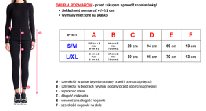 Dámske treggy z hnedého peria - Oblečenie