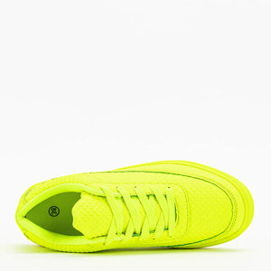 Neónovo zelená dámska športová obuv Najso - Obuv