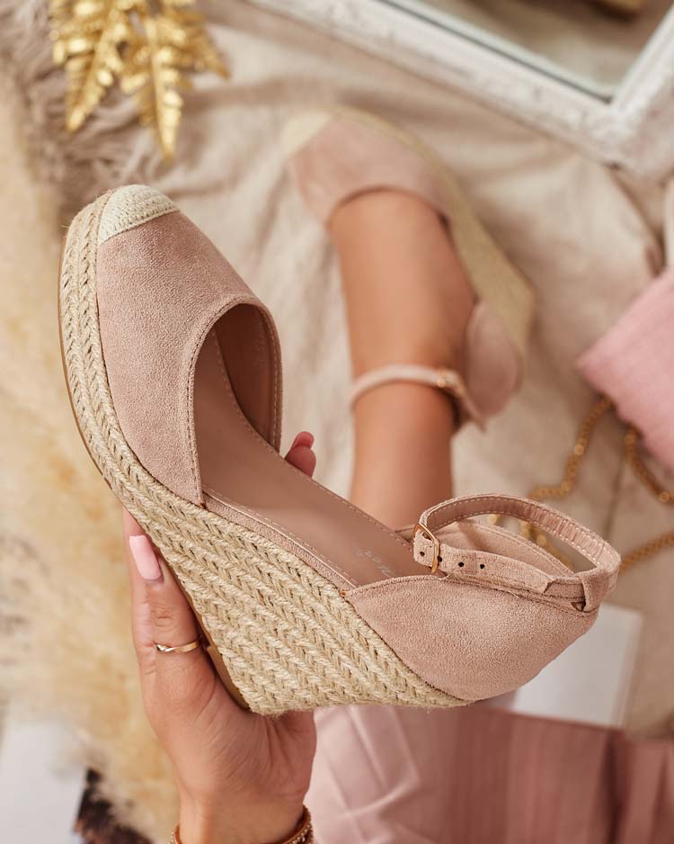 Royalfashion Bonita espadrilky na podpätku