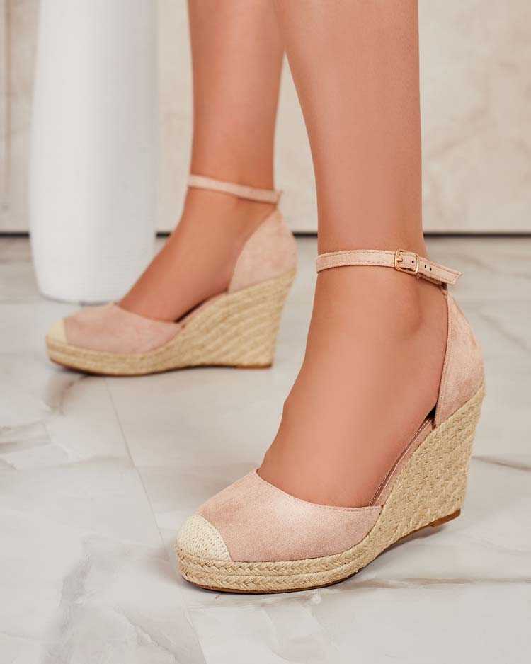 Royalfashion Bonita espadrilky na podpätku