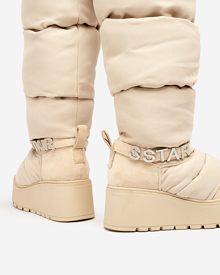 Royalfashion Dámske čižmy a'la snow boots Dertrata