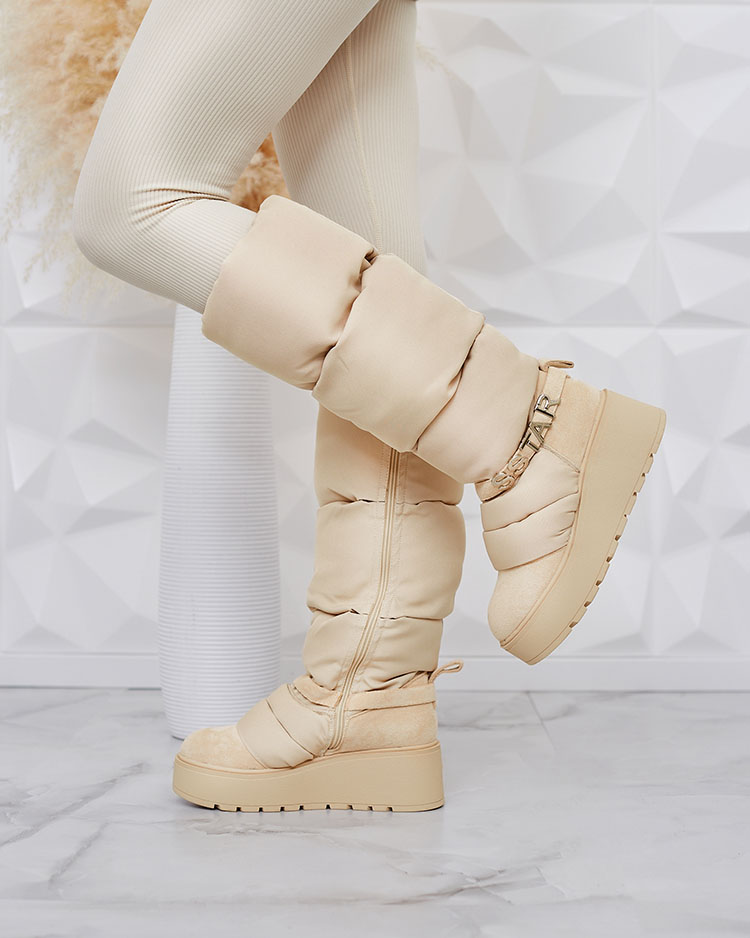 Royalfashion Dámske čižmy a'la snow boots Dertrata