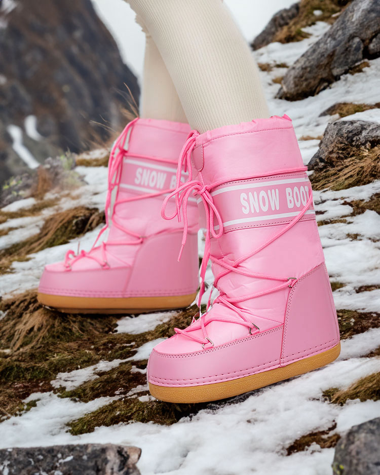 Royalfashion Dámske čižmy a'la snow boots Snieug