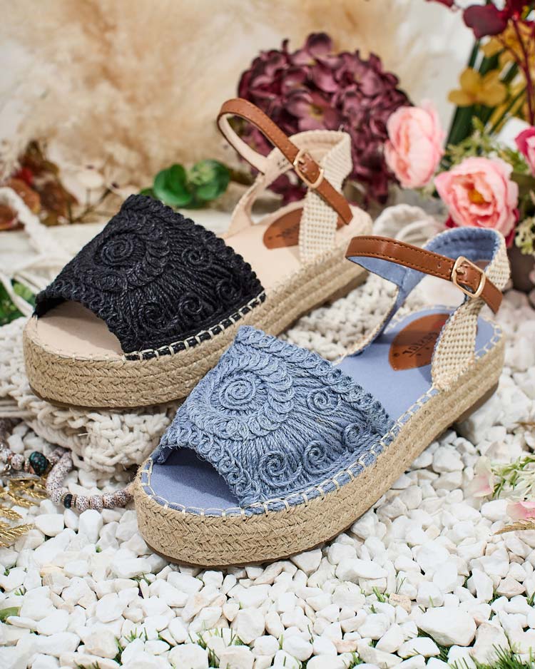 Royalfashion Dámske espadrilky Follet