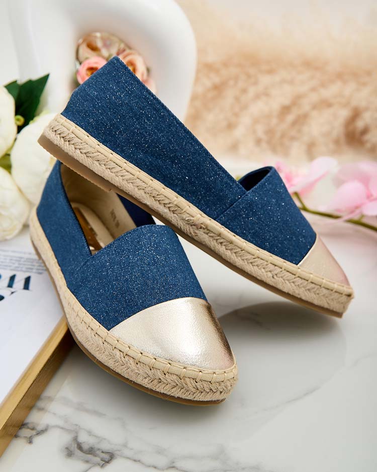 Royalfashion Dámske espadrilky a'la denim Anerta