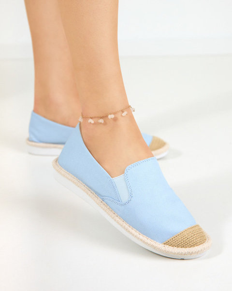 Svetlomodré dámske espadrilky Joll- Footwear