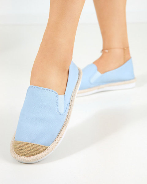 Svetlomodré dámske espadrilky Joll- Footwear